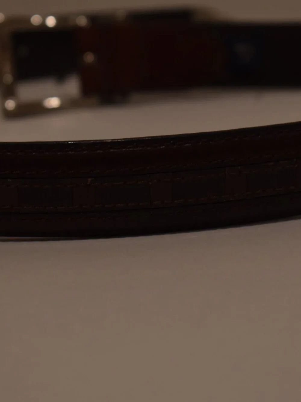 Boy's Round Tree & Yorke Full Grain Leather Upper Belt Size 8X